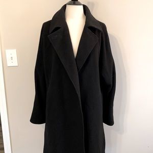Halston wool coat
